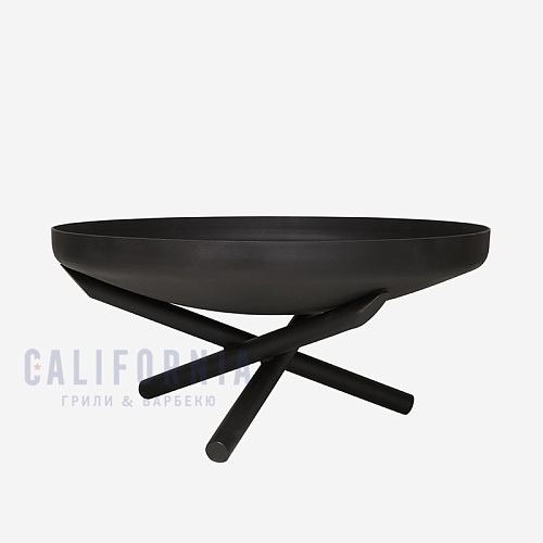 Чаша для костра чугунная Concretika PREMIUM E80 (на металлической подставке) Чаша для костра чугунная Concretika PREMIUM E80 (на металлической подставке)