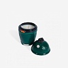 Керамический подсвечник Big Green Egg в форме гриля с крышкой Керамический подсвечник Big Green Egg в форме гриля с крышкой