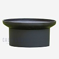 Чаша для костра чугунная Concretika PREMIUM D80 (на круглом металлическом основании) Чаша для костра чугунная Concretika PREMIUM D80 (на круглом металлическом основании)