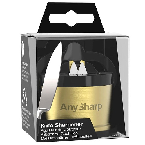 Точилка для ножей AnySharp PRO EXCEL корпус металл, цвет матовый золотой Точилка для ножей AnySharp PRO EXCEL корпус металл, цвет матовый золотой