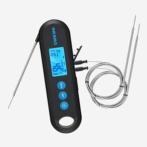 Термометр InkBird IHT-2PB цифровой мгновенный+беспроводной, Bluetooth, 2 щупа (USB Type C) Термометр InkBird IHT-2PB цифровой мгновенный+беспроводной, Bluetooth, 2 щупа (USB Type C)