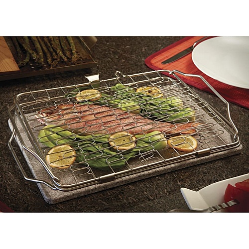 Складная сетка Napoleon для обжарки рыбы и овощей Складная сетка Napoleon для обжарки рыбы и овощей