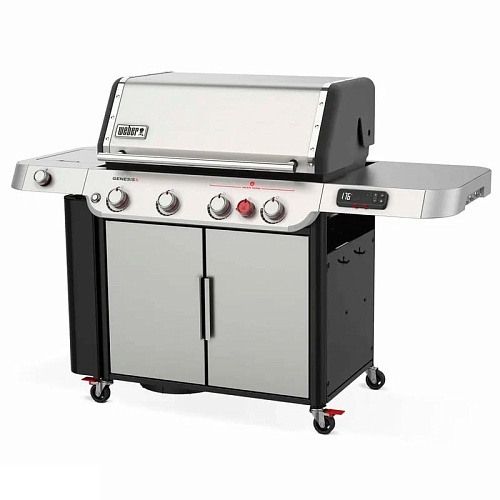 Газовый гриль Weber Genesis SX-435 стальной (с конфоркой) Газовый гриль Weber Genesis SX-435 стальной (с конфоркой)