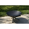 Очаг садовый стальной UFire PL-02 на основании (80 см.) Очаг садовый стальной UFire PL-02 на основании (80 см.)