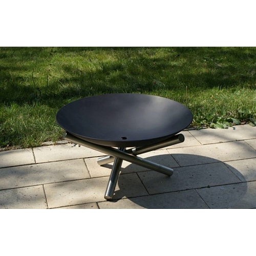 Очаг садовый стальной UFire PL-02 на основании (80 см.) Очаг садовый стальной UFire PL-02 на основании (80 см.)