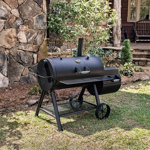 Коптильня угольная Oklahoma Joe's Longhorn Reverse Flow Коптильня угольная Oklahoma Joe's Longhorn Reverse Flow