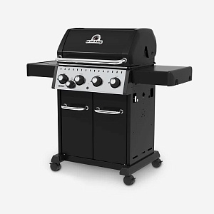 Газовый гриль Broil King Crown 440 черный (с конфоркой) Газовый гриль Broil King Crown 440 черный (с конфоркой)