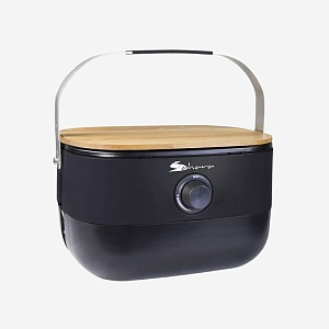 Газовый портативный гриль Sahara Mini BBQ черный Газовый портативный гриль Sahara Mini BBQ черный