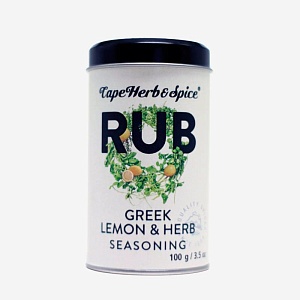 Приправа CapeHerb&Spice Греческий лимон (банка 100 гр.) Приправа CapeHerb&Spice Греческий лимон (банка 100 гр.)