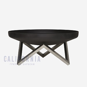 Чаша для костра чугунная Concretika PREMIUM N80 (на металлической подставке) Чаша для костра чугунная Concretika PREMIUM N80 (на металлической подставке)