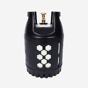 Композитный газовый баллон для пропана «Supreme» 18,2 л. черный Композитный газовый баллон для пропана «Supreme» 18,2 л. черный