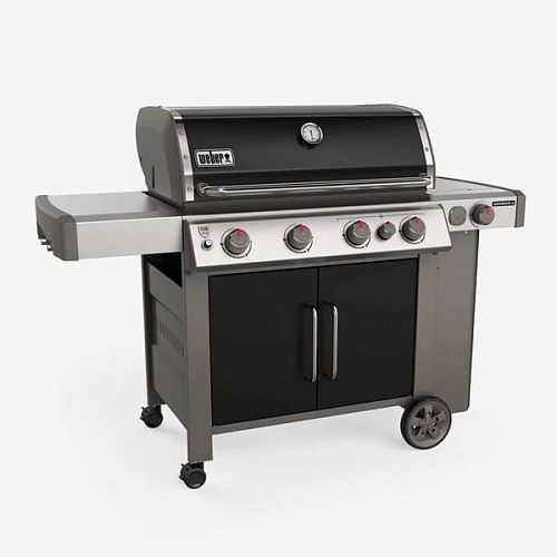 Газовый гриль Weber Genesis II EP-435 GBS черный (с конфоркой) Газовый гриль Weber Genesis II EP-435 GBS черный (с конфоркой)