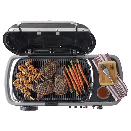 Газовый портативный гриль Weber Traveler черный Газовый портативный гриль Weber Traveler черный
