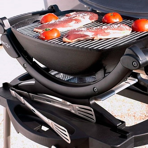 Электрический гриль Weber Q1400 темно-серый Электрический гриль Weber Q1400 темно-серый