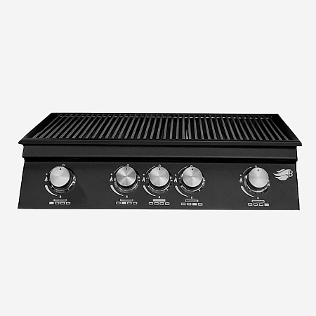 Встраиваемый гриль B-Fire Bizon 4, черный (HoReCa)