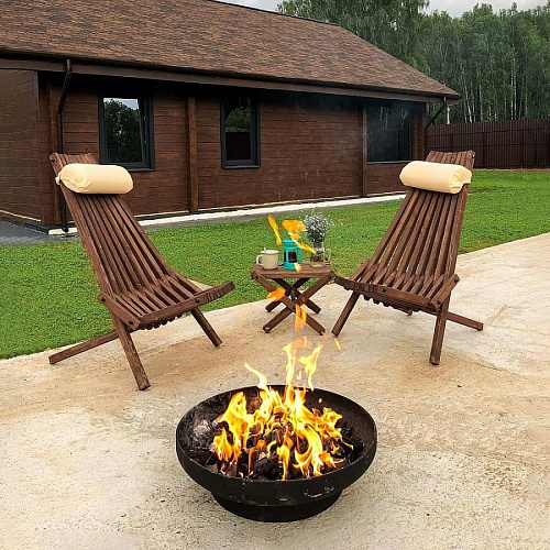 Комплект Concretika Relax (2 кресла с подголовниками + столик) Комплект Concretika Relax (2 кресла с подголовниками + столик)