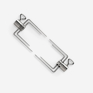 Комплект из 2-х складных зажимов Napoleon для вертела, нерж. сталь Комплект из 2-х складных зажимов Napoleon для вертела, нерж. сталь