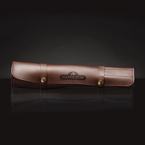 Кожаная скрутка Napoleon для ножей (вмещает 4 прибора) Кожаная скрутка Napoleon для ножей (вмещает 4 прибора)