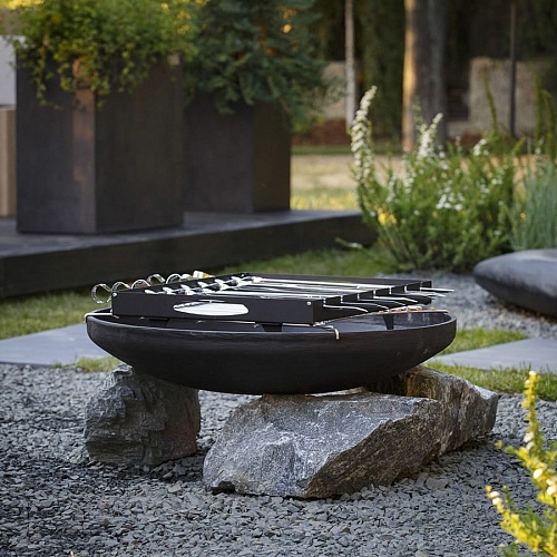 Чаша для костра чугунная Concretika PREMIUM A80 (без основания) Чаша для костра чугунная Concretika PREMIUM A80 (без основания)