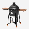 Керамический гриль Fornetto Kamado Large (⌀ 46см), черный Керамический гриль Fornetto Kamado Large (⌀ 46см), черный