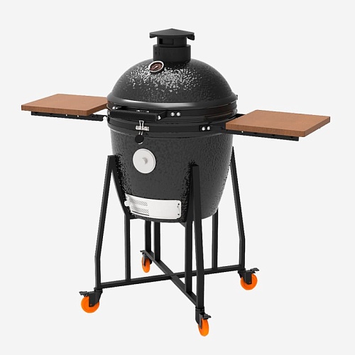 Керамический гриль Fornetto Kamado Large (⌀ 46см), черный Керамический гриль Fornetto Kamado Large (⌀ 46см), черный