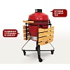 Керамический гриль Start Grill-18 PRO (45 см.), красный Керамический гриль Start Grill-18 PRO (45 см.), красный