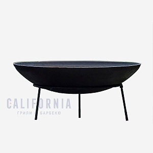 Чаша для костра чугунная Concretika PREMIUM С60 (на металлической подставке) Чаша для костра чугунная Concretika PREMIUM С60 (на металлической подставке)