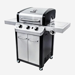 Газовый гриль Char-Broil Professional Signature 3S стальной (с конфоркой) Газовый гриль Char-Broil Professional Signature 3S стальной (с конфоркой)