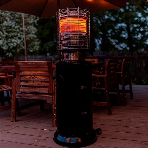 Обогреватель уличный газовый инфракрасный La Hacienda T1 Professional, черный Обогреватель уличный газовый инфракрасный La Hacienda T1 Professional, черный