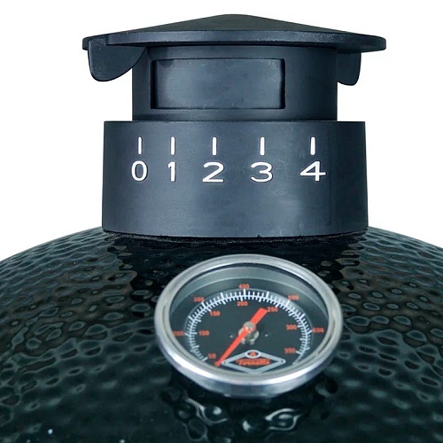 Керамический гриль Fornetto Kamado Large (⌀ 46см), черный Керамический гриль Fornetto Kamado Large (⌀ 46см), черный
