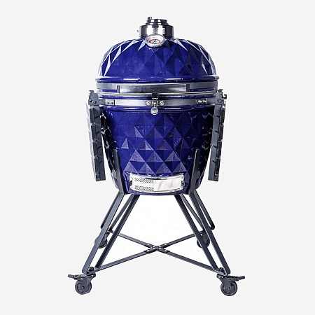 Керамический гриль Diamond Egg XL PRO, синий