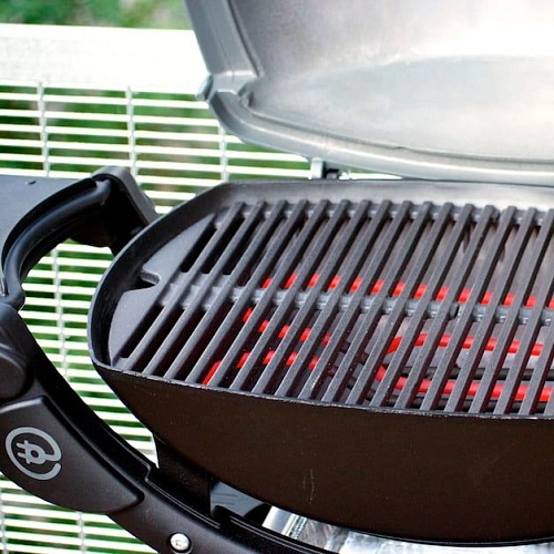 Электрический гриль Weber Q1400 темно-серый Электрический гриль Weber Q1400 темно-серый