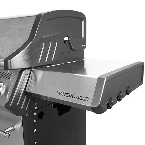 Газовый гриль Bellagio Maniero 4000 стальной (с конфоркой) Газовый гриль Bellagio Maniero 4000 стальной (с конфоркой)