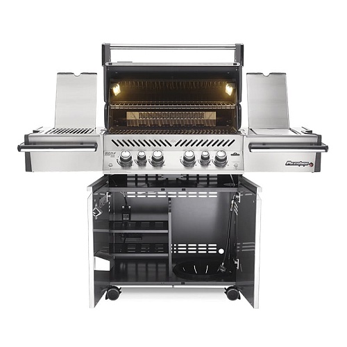 Газовый гриль Napoleon Prestige PRO-500 стальной (с ИК горелкой 3/3) Газовый гриль Napoleon Prestige PRO-500 стальной (с ИК горелкой 3/3)