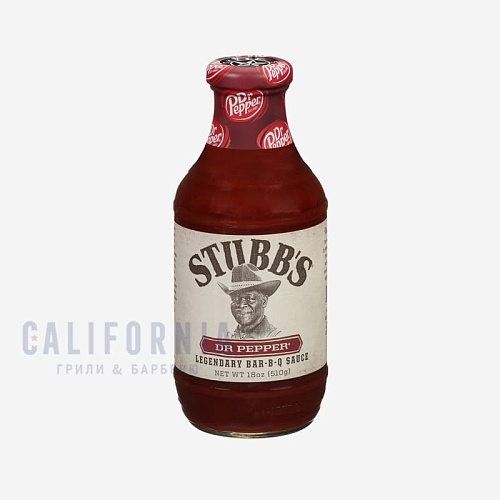 Соус барбекю Stubbs Dr.Pepper (510 гр.) Соус барбекю Stubbs Dr.Pepper (510 гр.)