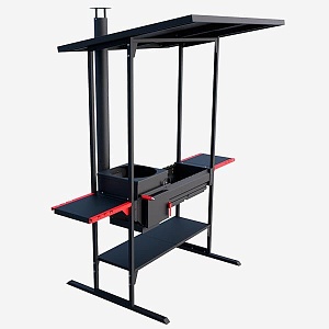 Печь-мангал Grillver Искандер-360 Инклайн Эйр new Печь-мангал Grillver Искандер-360 Инклайн Эйр new