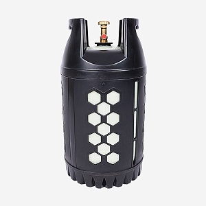 Композитный газовый баллон для пропана «Supreme» 24,5 л. черный Композитный газовый баллон для пропана «Supreme» 24,5 л. черный