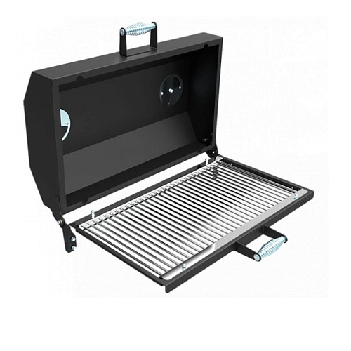 Крышка гриль-барбекю Grillver для Искандер-360 с решеткой из нерж. стали Крышка гриль-барбекю Grillver для Искандер-360 с решеткой из нерж. стали