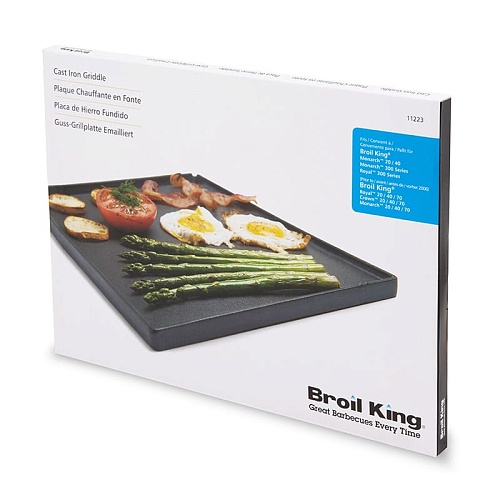 Противень Broil King планча, чугунный, для Monarch/Royal Series (37 см. х 27,5 см.) Противень Broil King планча, чугунный, для Monarch/Royal Series (37 см. х 27,5 см.)