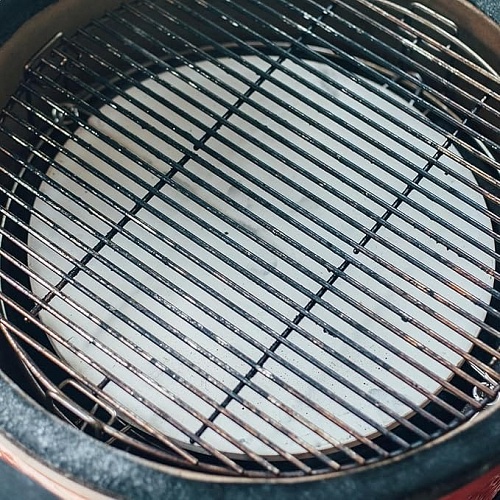 Отсекатель жара Kamado Joe керамический (пластины полукруглые), для Classic Joe Отсекатель жара Kamado Joe керамический (пластины полукруглые), для Classic Joe