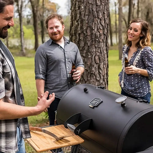 Коптильня угольная Oklahoma Joe's Longhorn Reverse Flow Коптильня угольная Oklahoma Joe's Longhorn Reverse Flow