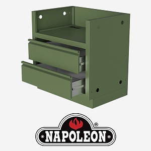 Тумба-основание ONTARIO для гриля BIPRO-500 с 2-мя выдвижными ящиками (RAL) Тумба-основание ONTARIO для гриля BIPRO-500 с 2-мя выдвижными ящиками (RAL)