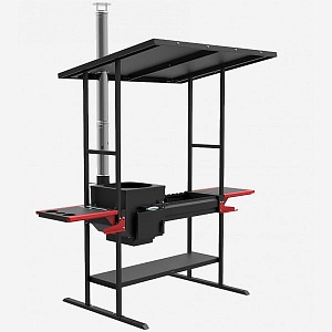 Печь-мангал Grillver Искандер-400 Инклайн new Печь-мангал Grillver Искандер-400 Инклайн new