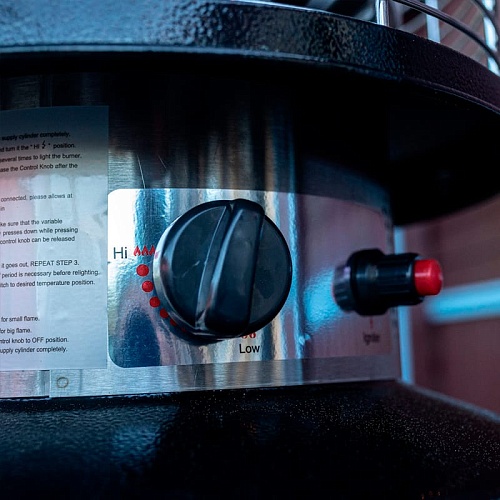 Обогреватель уличный газовый инфракрасный La Hacienda T1 Professional, черный Обогреватель уличный газовый инфракрасный La Hacienda T1 Professional, черный