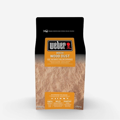 Опилки для холодного копчения Weber, Бук, 500 г. Опилки для холодного копчения Weber, Бук, 500 г.