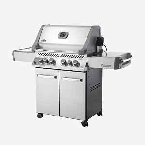 Газовый гриль Napoleon Prestige-500 стальной (с ИК горелкой 3/3) Газовый гриль Napoleon Prestige-500 стальной (с ИК горелкой 3/3)