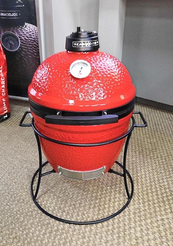 Керамический гриль Kamado Joe Junior Red + комплект Керамический гриль Kamado Joe Junior Red + комплект