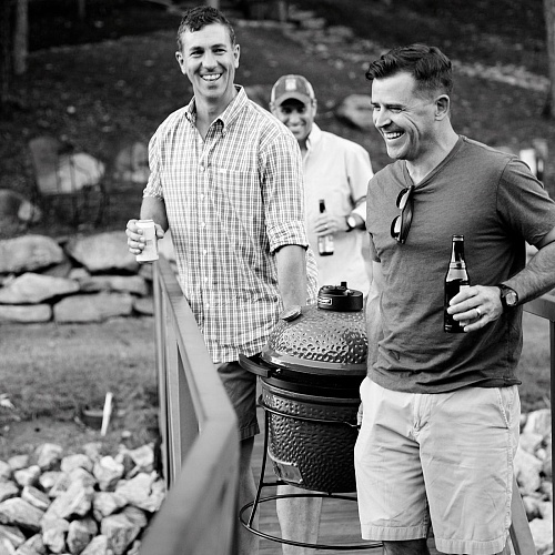 Керамический гриль Kamado Joe Junior Red + комплект Керамический гриль Kamado Joe Junior Red + комплект